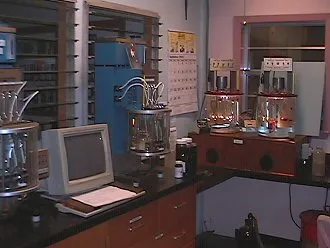 Inside the Lubriport laboratory